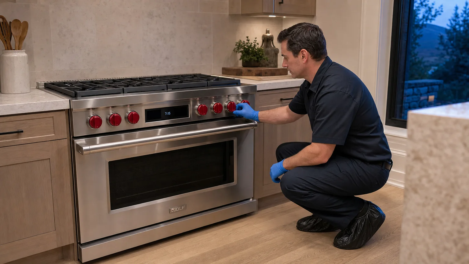 Luxury appliance service in Brookville
