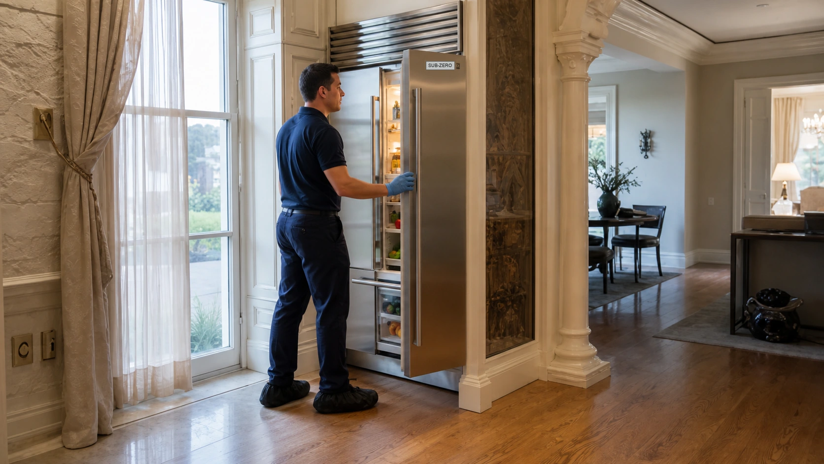 Luxury appliance service in Brookville